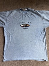 Vintage J. America Estes Park Colorado Single Stitch Made In USA XL Blue Shirt