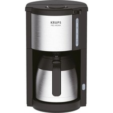 Krups KM305D ProAroma Kaffeemaschine (10 Tassen) Schwarz/Edelstahl