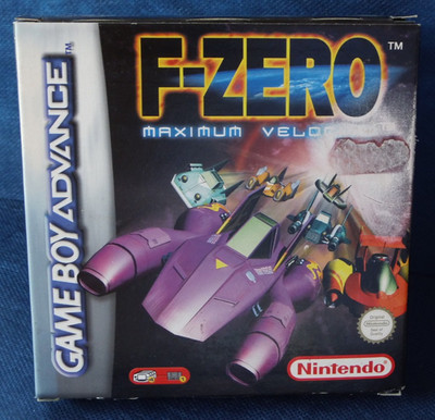 GBA: F-Zero: Maximum Velocity, deutsche Version, NEU / OVP / komplett