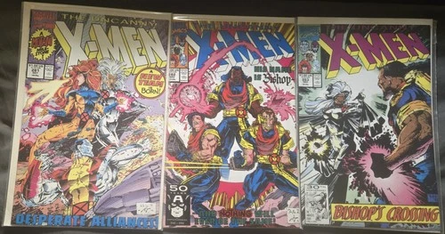 The Uncanny X-Men #281 #282 & #283  (1991 Marvel Comics) 1st Appearance/Bishop