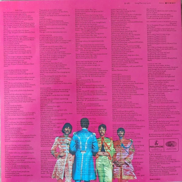 The Beatles Sgt. Pepper's Lonely Hearts Club Band · Lp · 1981, Foto 2 von 5