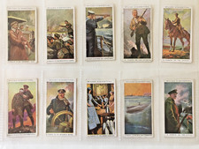 WILLS cigarette cards 'Britain's Part in the War', 1917 - complete set