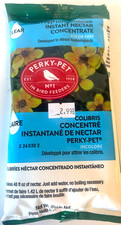 Perky-Pet instant bird feed nectar Colibris concentrate nectar drink -makes 48oz