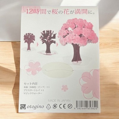 Magic Sakura DIY Paper Cherry Blossom Tree Growing Kit Japan | eBay