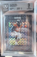 2022 Panini Prizm Rookies Nik Bonitto #398 Black Finite Prizm /1 (RC)
