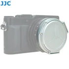 JJC DMW-LFAC1 Auto Lens Cap for Panasonic LUMIX L10 DC-L10 DMC-LX100 DMC-LX100II