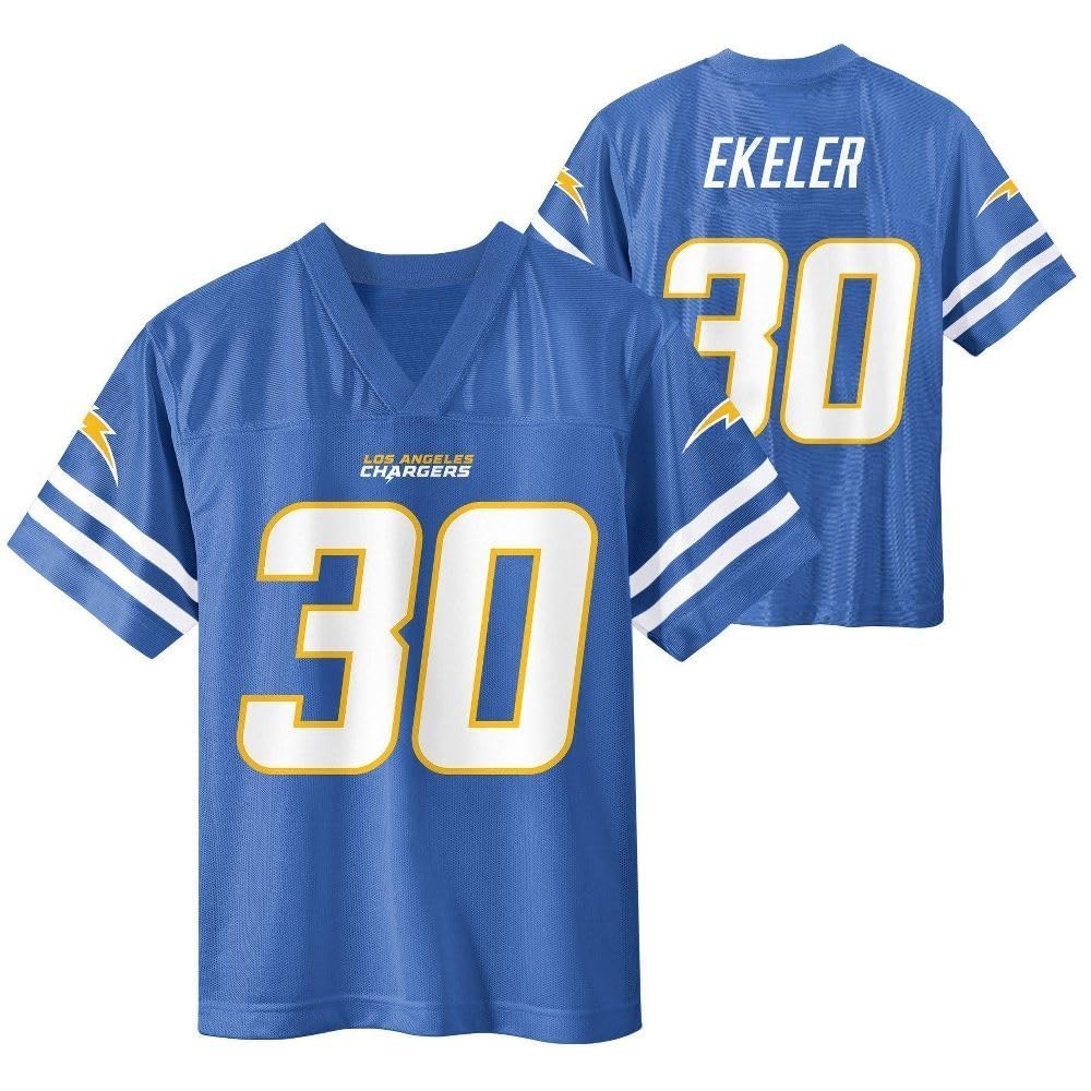 Austin Ekeler Los Angeles Chargers #30 Light Blue Kids Youth 4-20