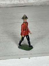 BRITAINS FROM SET NO. 1554 ROYAL CANADIAN MOUNTIE POLICEMAN - RARE 1940'S 2.5