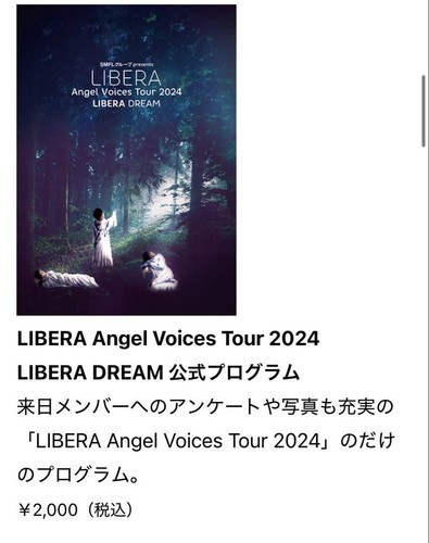 Libera 2024 Tour Merchandise Bulk Sale - Picture 9 of 12