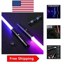 USB Rechargeable Dueling Lightsaber - 2-in-1 Connectable for Kids Adults