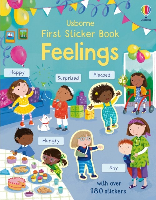 First Sticker Book Feelings by Holly Bathie (Paperback Book)