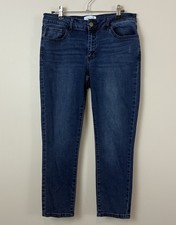 Prosperity Made In Blue Women’s Jeans Sz 29 Dark Wash Stretch Straight Leg Mid