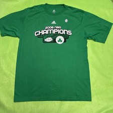Adidas 2008 Boston Celtics NBA Champions Shirt Men  s Size M Green D