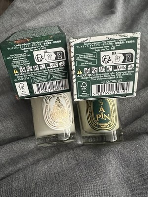 Diptyque Holiday XMAS 2024 / 2025 Sapin 35g Mini Candle Set NEW