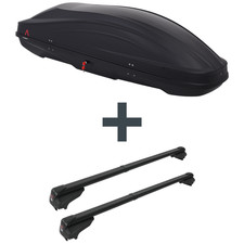 Dachbox G3 Spark 420 + Dachträger G3 Clop infinity für Skoda Fabia II Typ 5J NEU