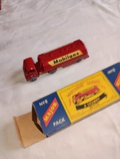 Camion-citerne Matchbox Major Pack M-1 BP - Année 1967, Avec Boîte D'origine, Bon état