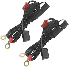 Sae to O Ring Terminal Harness 2FT - Sae Eyelet Ring Terminal Cable 16Awg Motorc