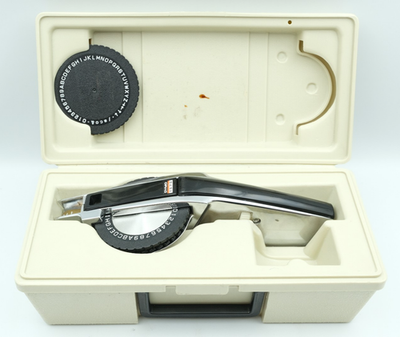 Vintage DYMO 1570 Deluxe Tapewriter Label Maker Heavy Duty Chrome