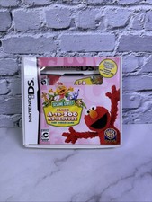 Nintendo DS Sesame Street Elmos A to Zoo Adventure Game NO Stylus - Tested ✅