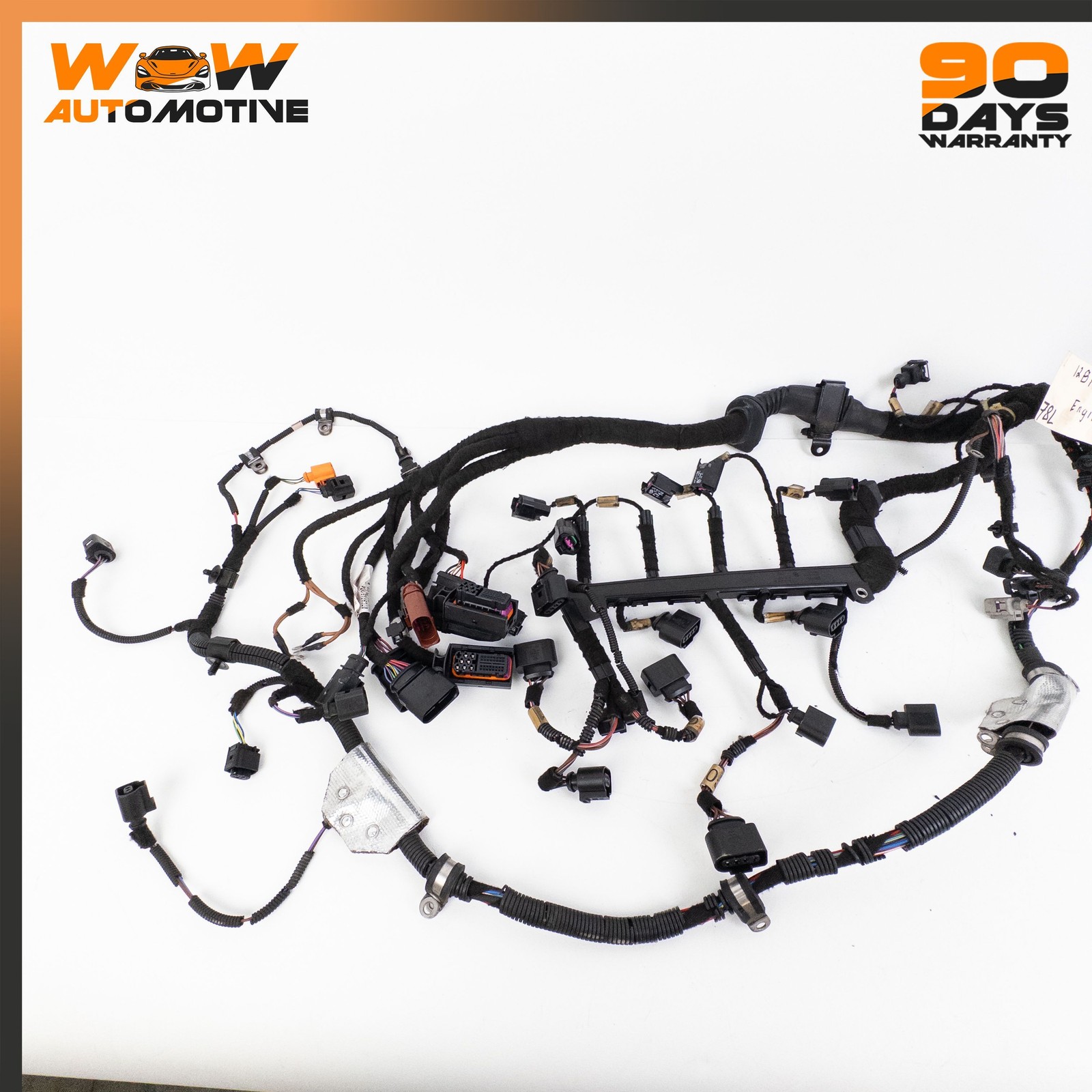 04-13 BENTLEY CONTINENTAL FLYING SPUR 6.0L ENGINE IGNITION WIRE CABLE HARNESS OE