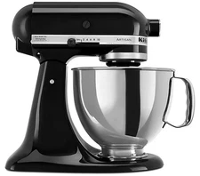 KitchenAid KSM150PSBM Artisan Tilt Head 5-Qt. Stand Mixer - Onyx Black