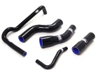 BLACK Samco Silicon Rad Hoses fit Triumph Rocket 3 2003-2018