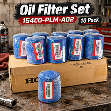 New 10 Pack Honda Genuine Oil Filters 15400-plm-a02 New Sealed New 10 Pack Honda Genuine Oil Filters 15400-plm-a02 New Sealed