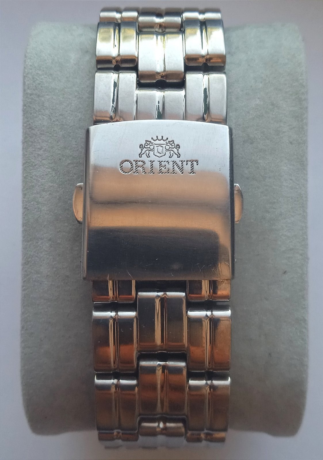 Orient Automatic Watch Titanium Day/Date Silver D… - image 10