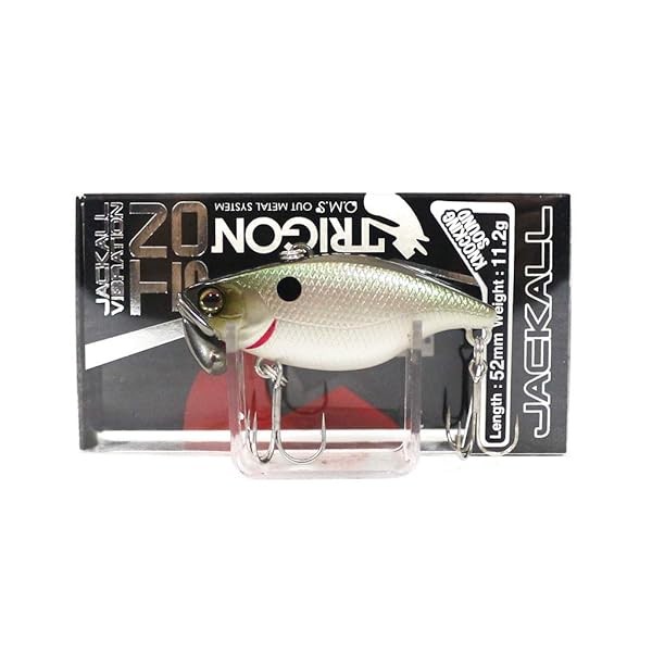 Jackal TN / 50 Trigon SK Pearl Shad Bass fishing lure from Stylish anglers J FS