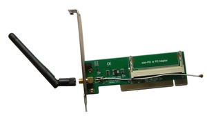 Mini-pci-to-PCI-converter-chip-minipci-adapter-card-Antenna-wireless-wifi