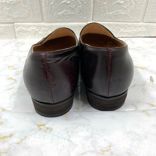 Authentic Bottega Veneta Intrecciato Loafers Flats US Size 6 Leather Dark Brown - Picture 6 of 14