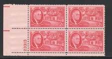 ALLY'S STAMPS US Plate Block Scott #931 2c Franklin D. Roosevelt [4] MNH [STK]