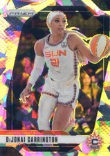 2024 Panini Prizm WNBA ICE NO.118 DiJonai Carrington, Connecticut Sun