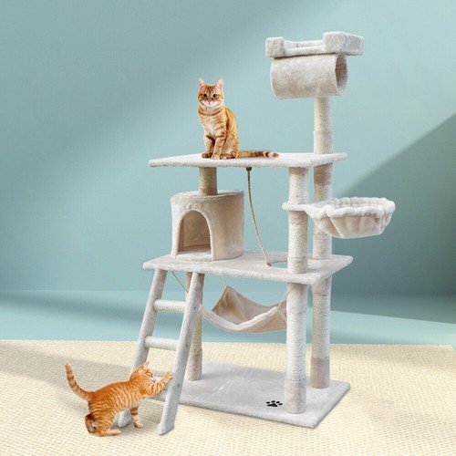i.Pet Large Cat Tree Scratching Post Condo Scratcher Tower Play House Furniture - Picture 8 of 8