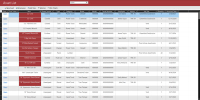 Custom Asset Tracking & Pick Ticket Management System for Construction Teams