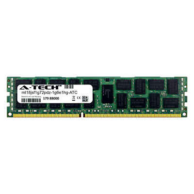 8GB PC3-12800 ECC RDIMM Replacement for Micron MT18JSF1G72PDZ-1G6E1HG Memory RAM