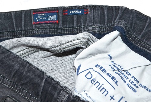 DIESEL KROOLEY HERREN JEANS / JOGGJEANS W32 L30 * 32 / 30 DUNKELGRAU * TOP !!! - Bild 4 von 8