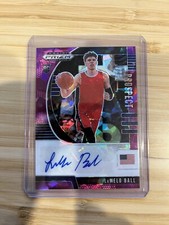 2020 Panini Prizm Draft Picks Collegiate - Prospect Autographs Purple Ice 9/99