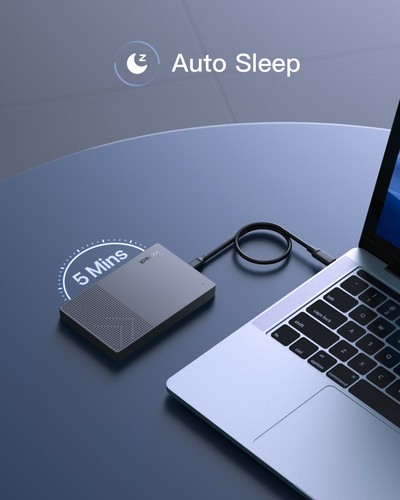 Inateck USB 3.2 Gen 2 Hard Drive Enclosure For 2.5" SSD HDD 6Gbps UASP Supported - Picture 5 of 7