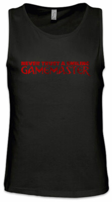 Never Trust A Smiling Gamemaster Herren Tank Top Dungeons Dragons Role Tabletop