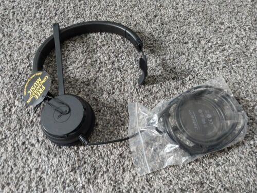 Jabra Evolve 20 Stereo Binaural Head-band Black headset HSC016 New - Picture 12 of 22
