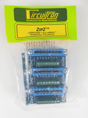 Kit De Connexion Sans Soudure Circuitron ZipZ - 6 Pièces - Référence 800-6606 - Pour Circuits Modélisme