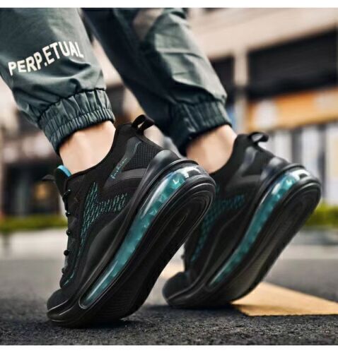 Scarpe da corsa sportive sportive da uomo donna sneakers casual ginnastica taglia UK- - Foto 6 di 32