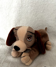 Disney Store Lady  The Tramp 7" LADY Plush Stuffed Animal Toy Dog
