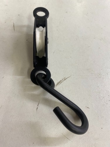 Washing Line Pulley Airer wheel black single 1 1/4" with swivel hook clothes out - 第 24/24 張圖片