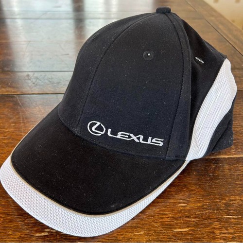 Lexus Golfkappe & magnetischer Ballmarker für Herren Größe M 22-23,6 Zoll schwarz JAPAN NEU - Bild 2 von 12