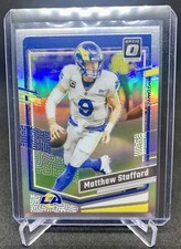 MATTHEW STAFFORD 2023 Panini Donruss Optic Silver Holo Prizm #113 Rams🔥🔥🔥!