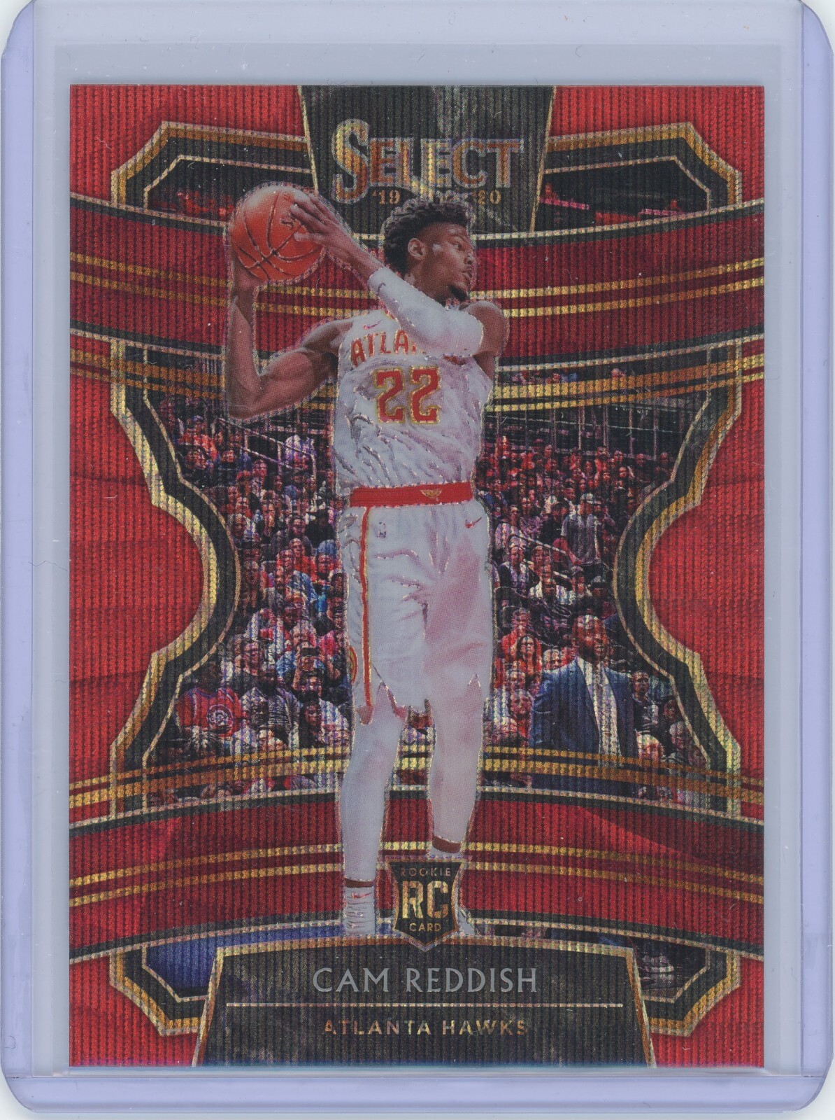 2019-20 Panini Select Basketball Cam Reddish #96 Rookie Red Wave Tmall
