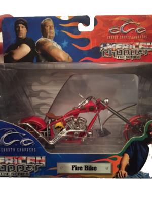 Orange County Choppers American Chopper Red Fire Bike Joy Ride MIB