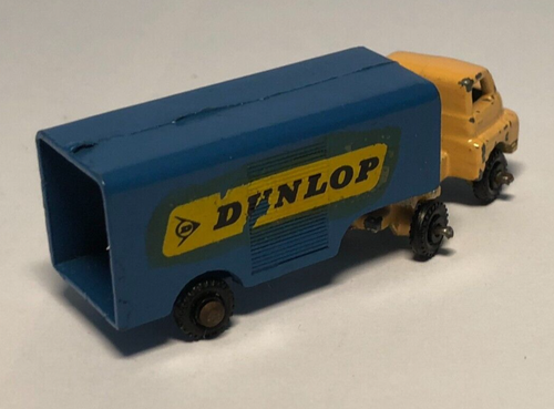 BENBROS MIGHTY MIDGET 43 BEDFORD DUNLOP VAN chipped - Picture 3 of 4